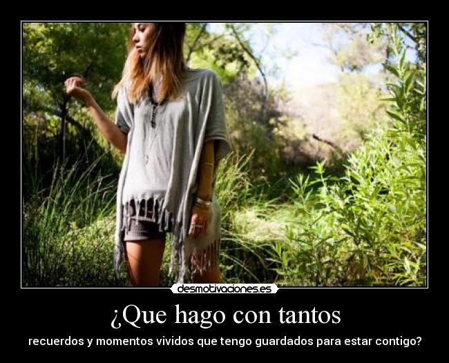 ¿Que hago con tantos - 