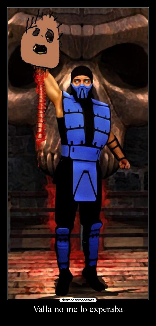 Valla no me lo experaba -