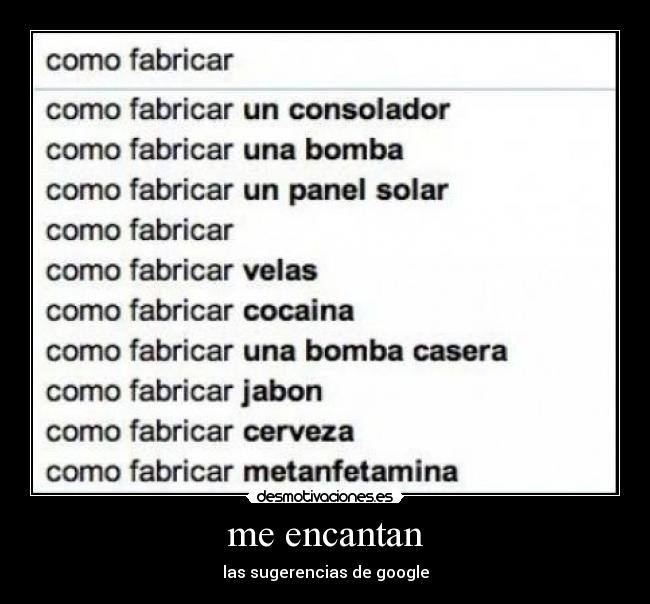 me encantan -