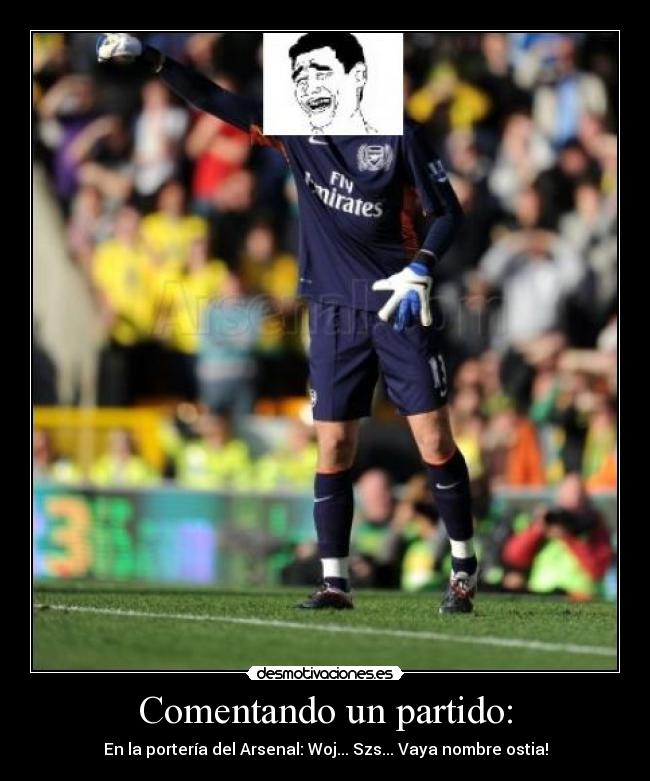 Comentando un partido: - 