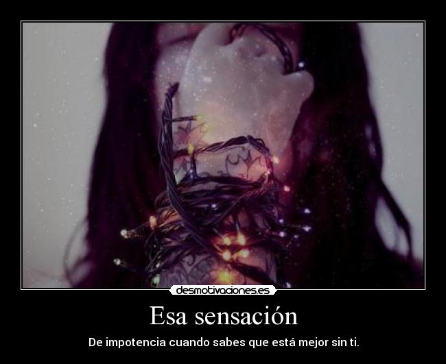 Esa sensación - 