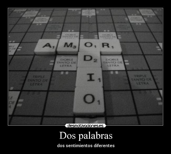 Dos palabras - 