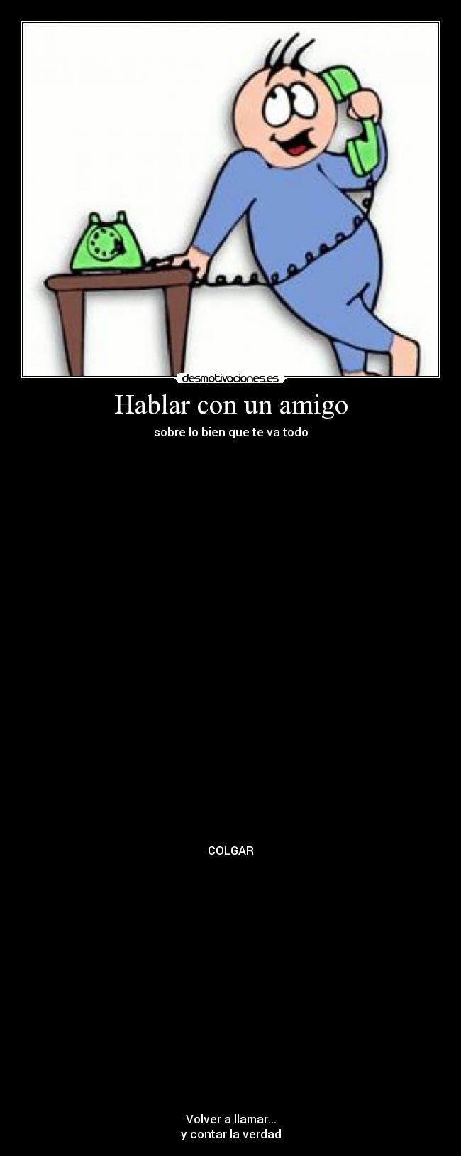 Hablar con un amigo -