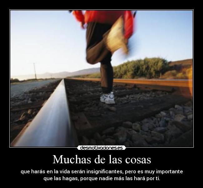 Muchas de las cosas - 