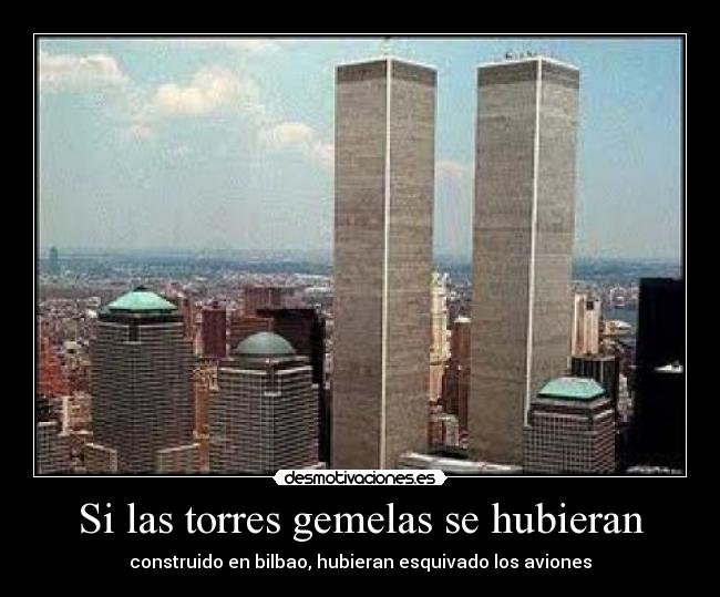 Si las torres gemelas se hubieran -