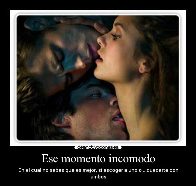 Ese momento incomodo - 