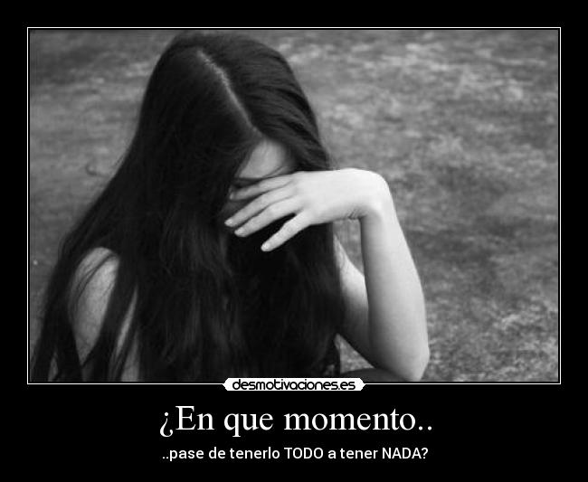 ¿En que momento.. - 