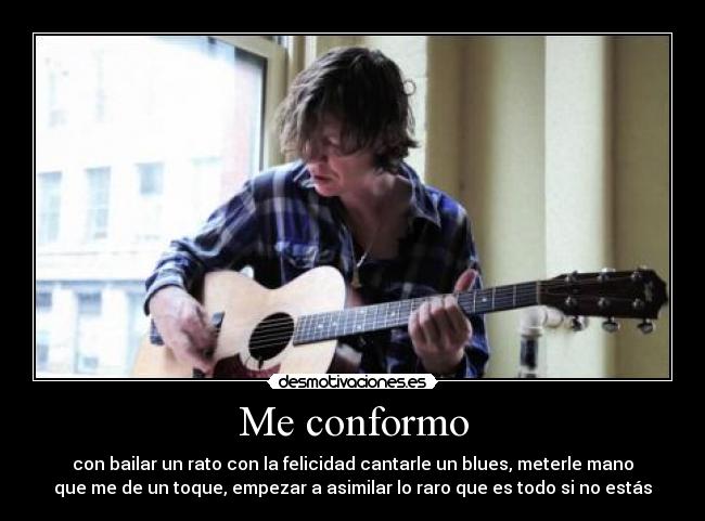 Me conformo - 
