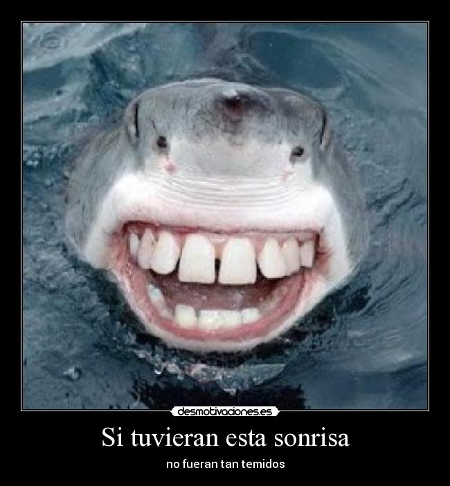 Si tuvieran esta sonrisa - no fueran tan temidos