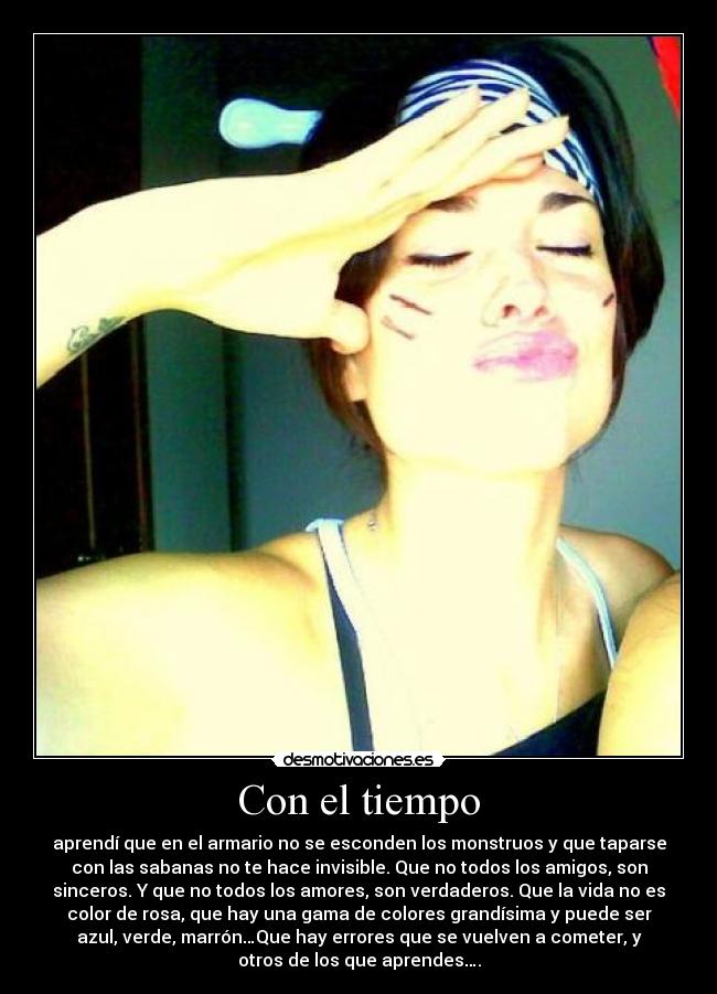 Con el tiempo -