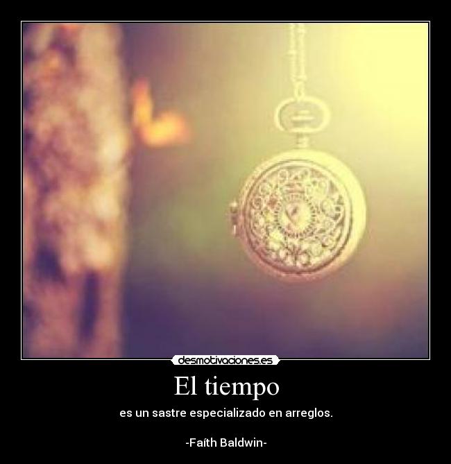 El tiempo -