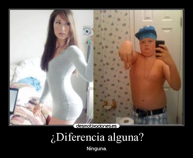 ¿Diferencia alguna? - 