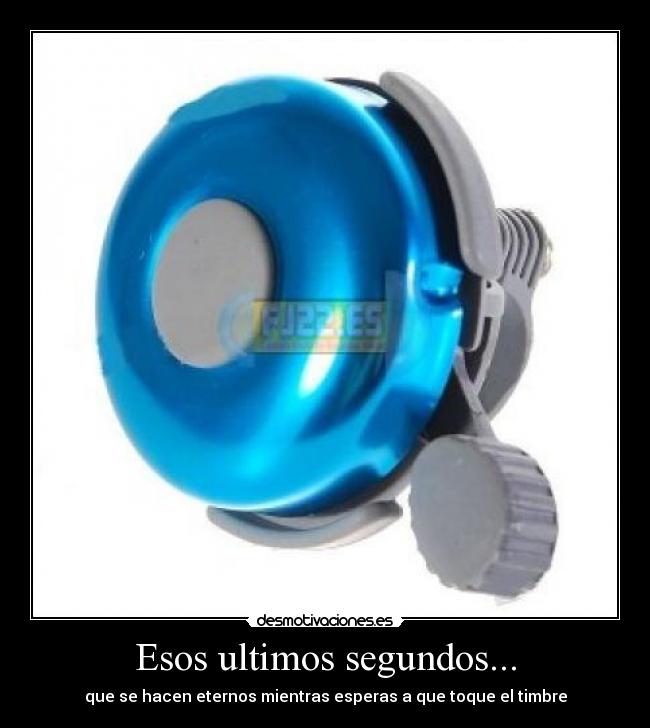 Esos ultimos segundos... - 