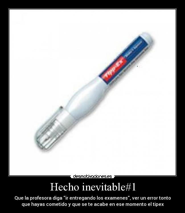 Hecho inevitable#1 -