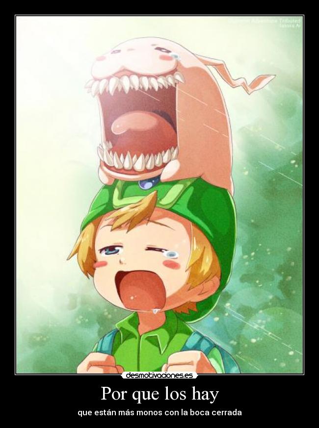 Por que los hay - que están más monos con la boca cerrada