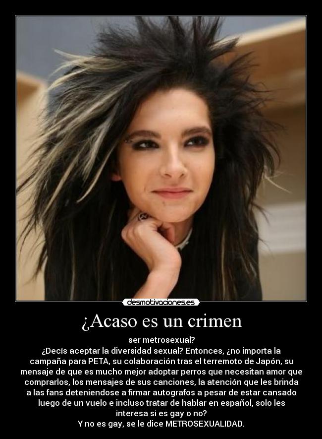 ¿Acaso es un crimen - 