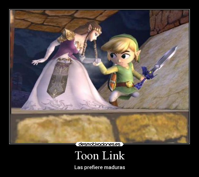 Toon Link - Las prefiere maduras