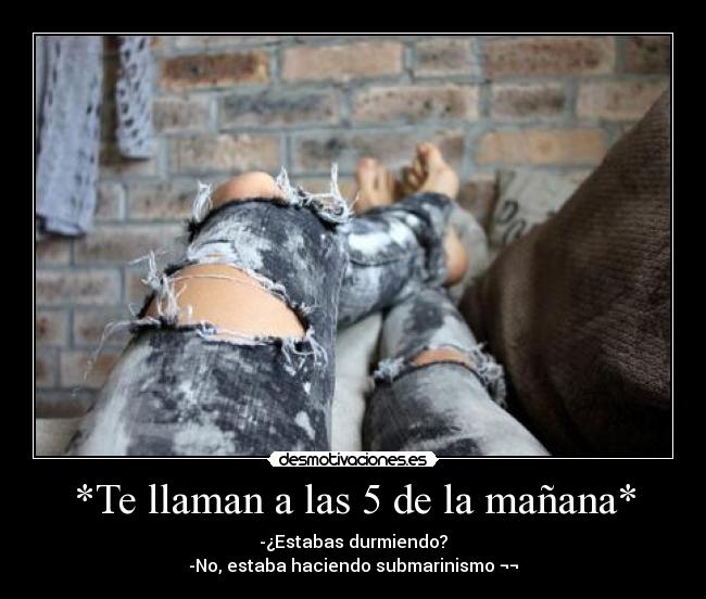 carteles dormir cinco manana submarinismo desmotivaciones