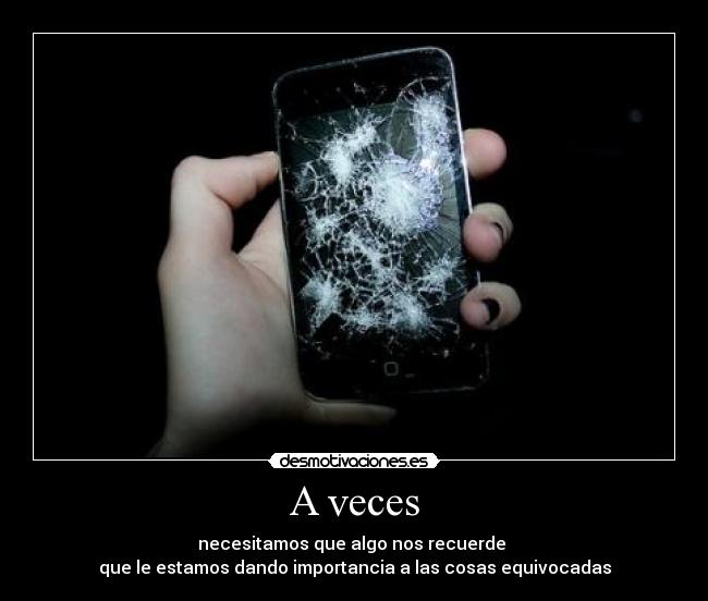 A veces -