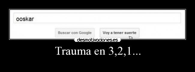 Trauma en 3,2,1... - 