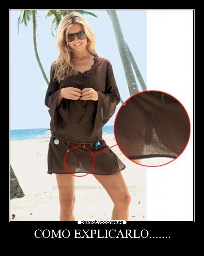 COMO EXPLICARLO....... -