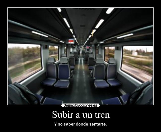 carteles trenees desmotivaciones