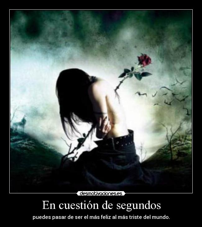 En cuestión de segundos - 