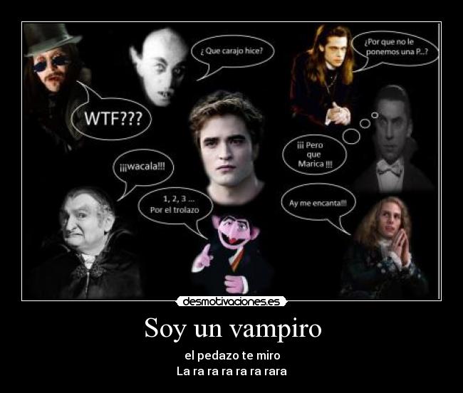 Soy un vampiro -