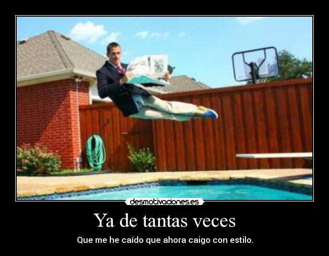 Ya de tantas veces -