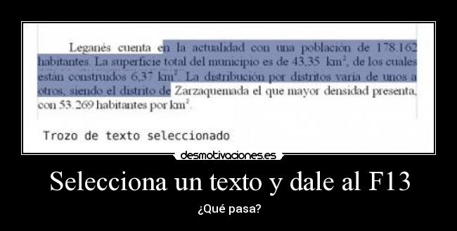 carteles f13 texto mathers desmotivaciones