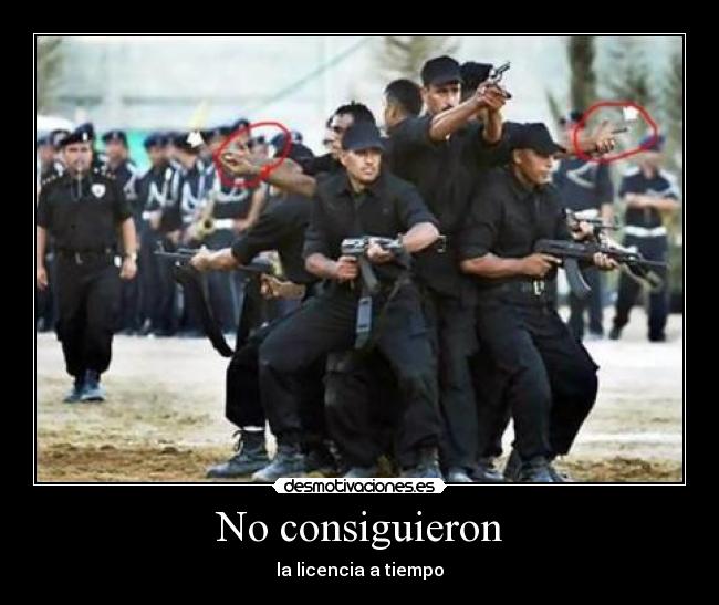 No consiguieron -