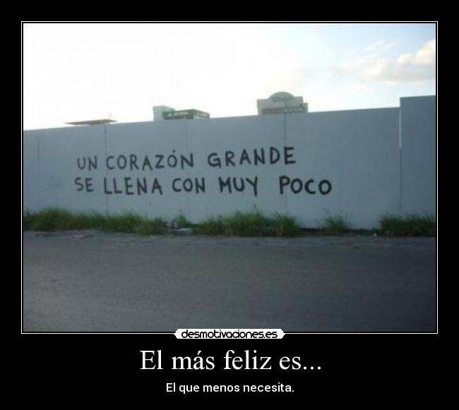 El más feliz es... -