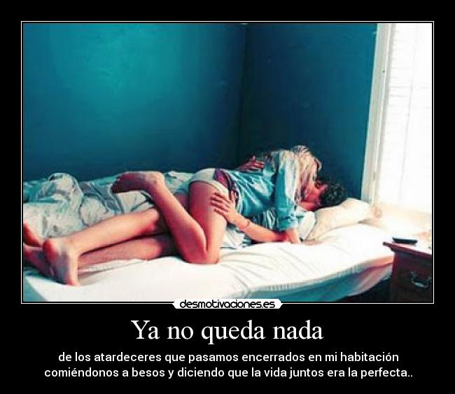 Ya no queda nada -