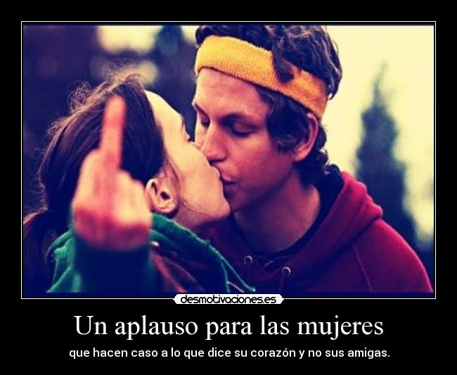 Un aplauso para las mujeres -