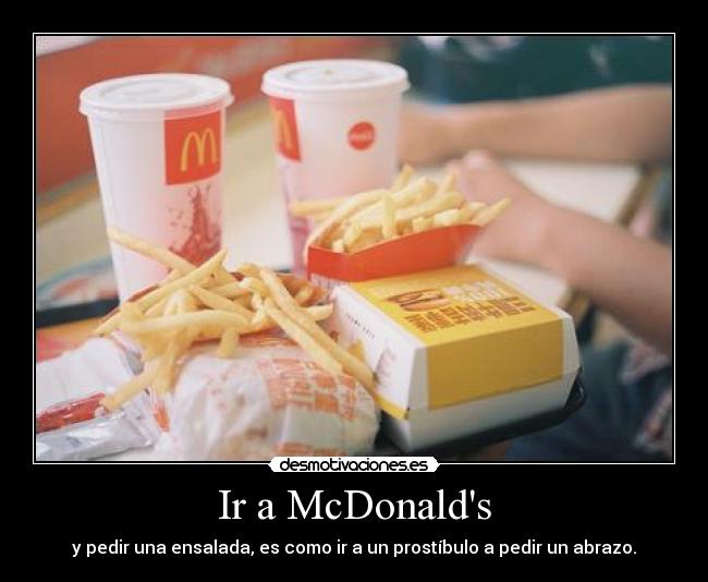 Ir a McDonalds - 