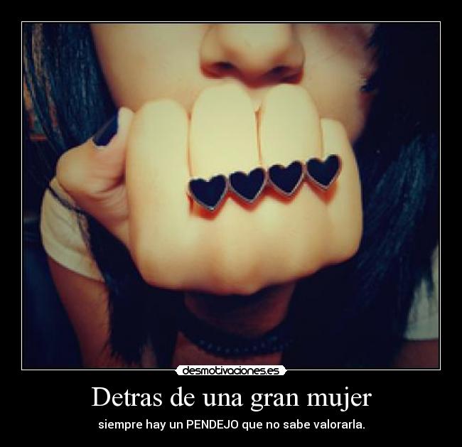 Detras de una gran mujer - 