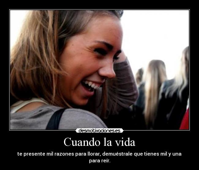 Cuando la vida - 