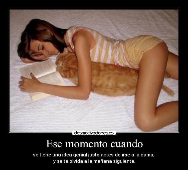 Ese momento cuando - 