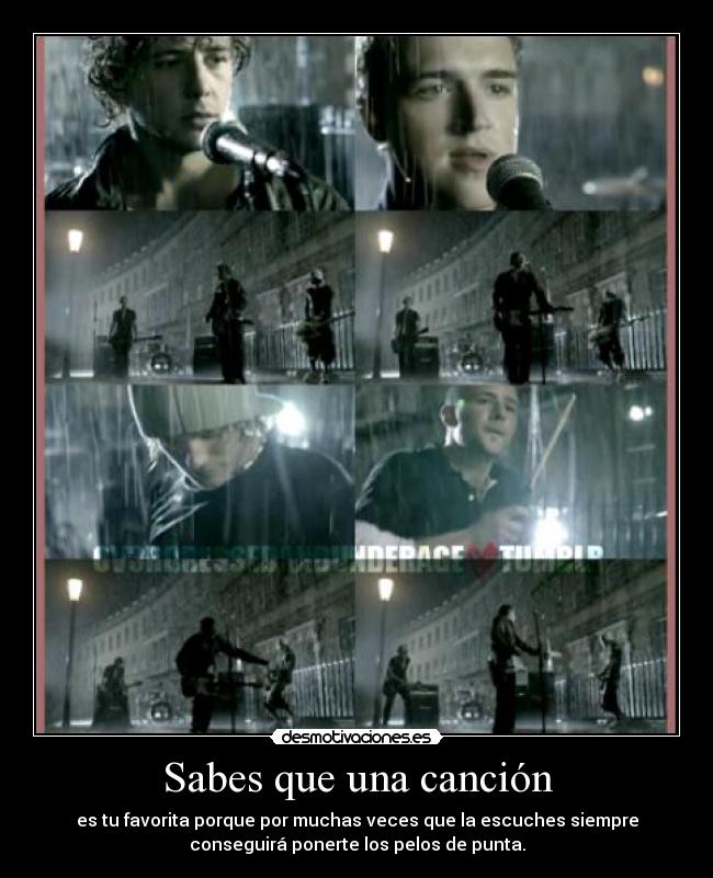 carteles sabes que una cancion desmotivaciones