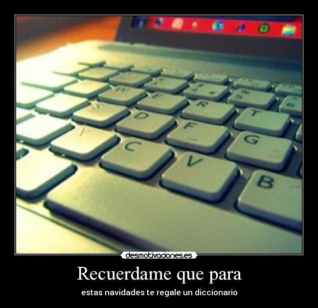 Recuerdame que para - 