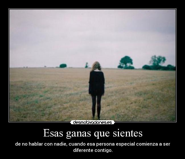 Esas ganas que sientes - 