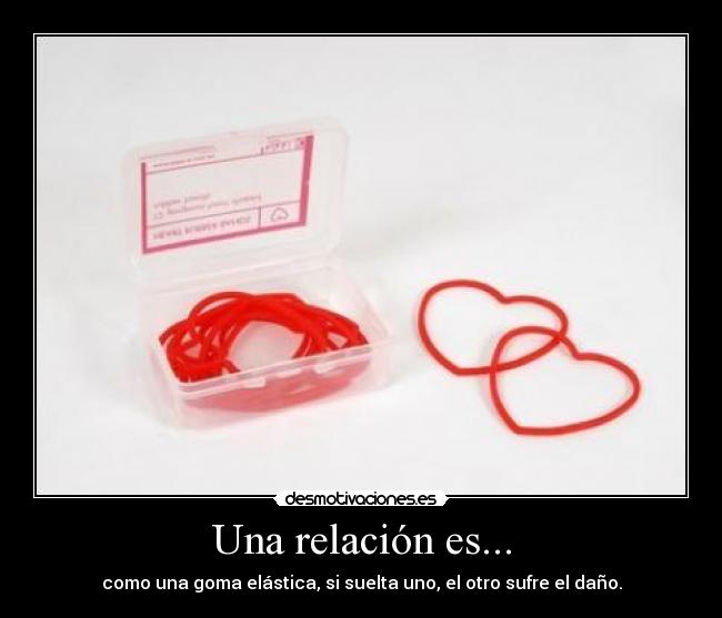 Una relación es... -