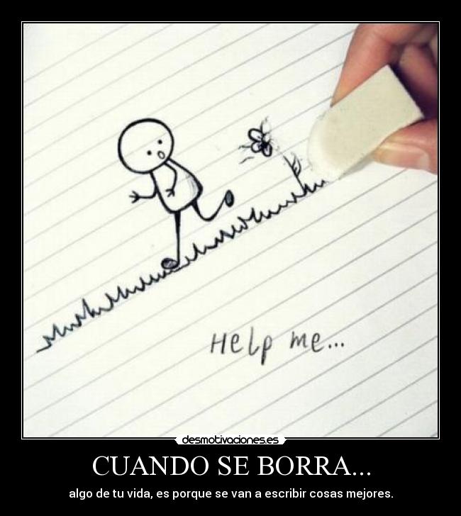 CUANDO SE BORRA... - 