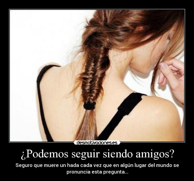 ¿Podemos seguir siendo amigos? - 