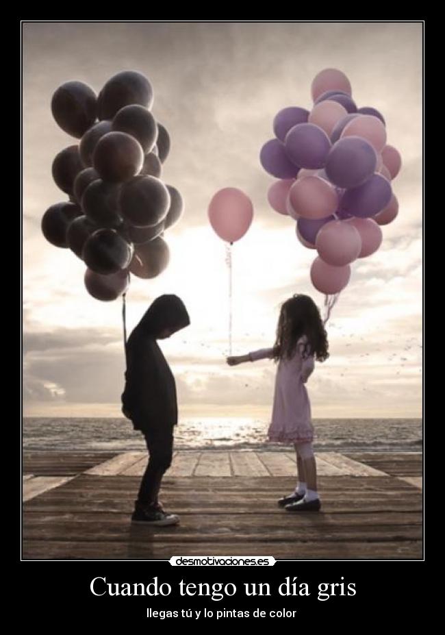 Cuando tengo un día gris -