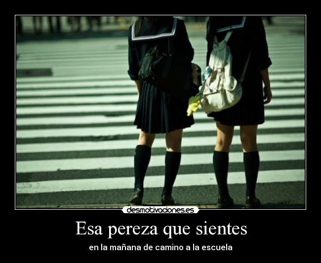 Esa pereza que sientes -