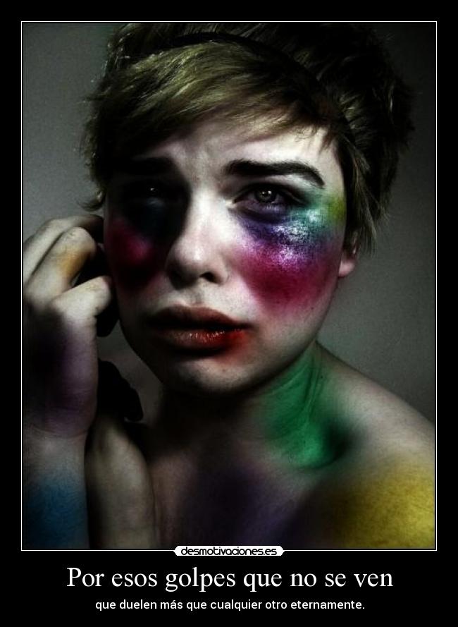 Por esos golpes que no se ven - 