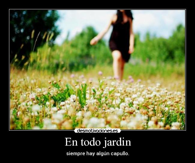 En todo jardin - siempre hay algún capullo.