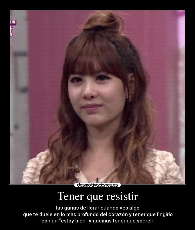 Tener que resistir - 