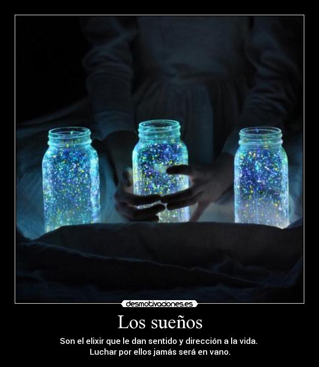 carteles sueno elixir direccion sentido vida protege tus suenos jamas seran vano desmotivaciones